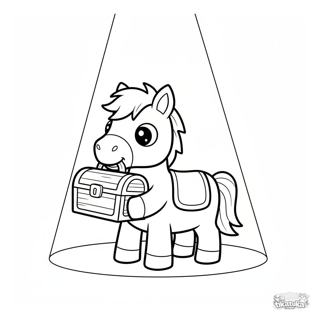 Pony-Bühnenarbeiter