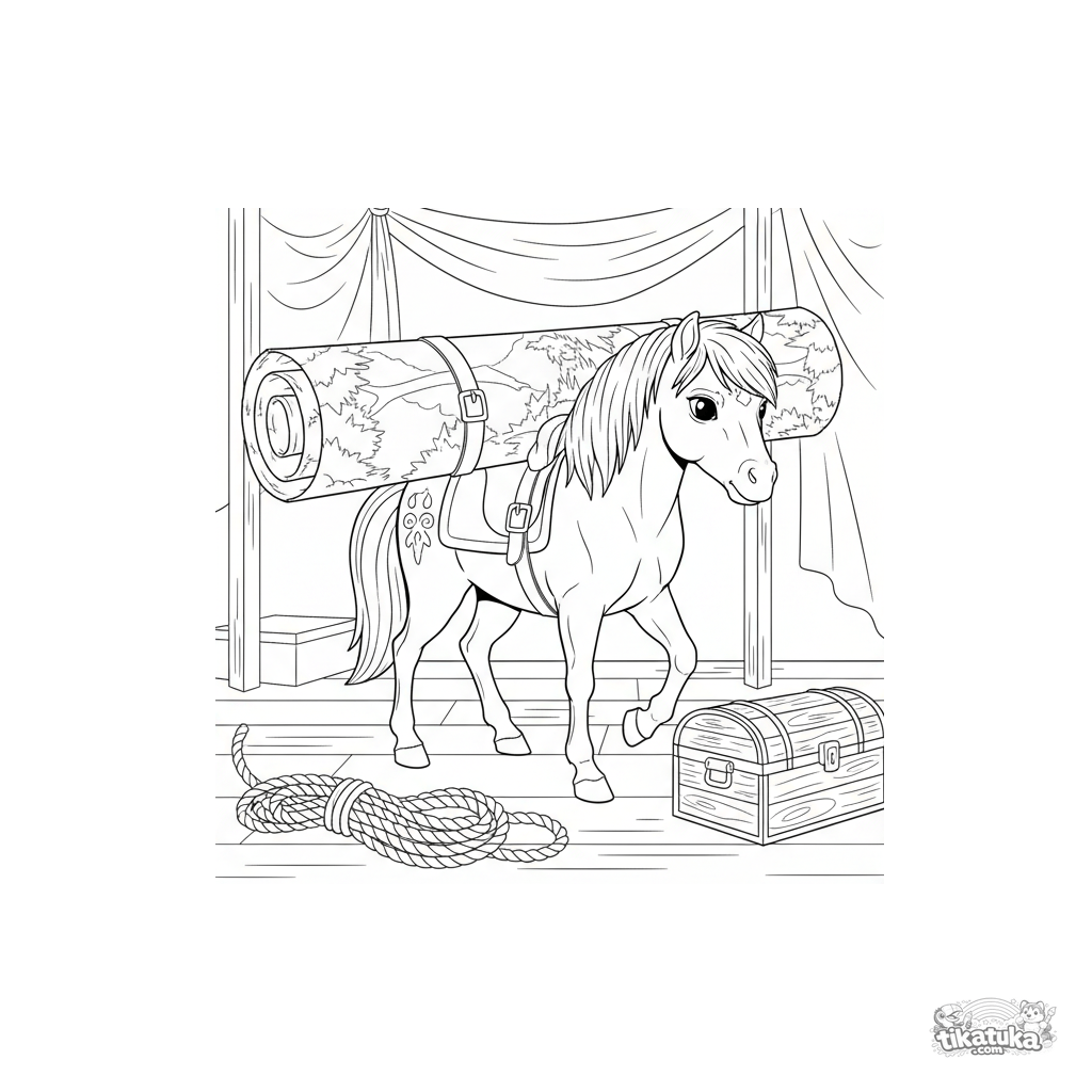 Pony-Bühnenarbeiter