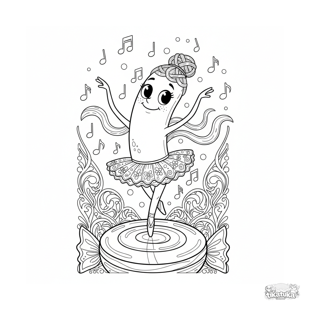 Stäbchenbakterien-Balletttänzerin