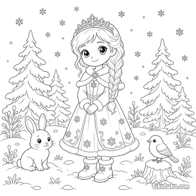Schneeprinzessin Elza